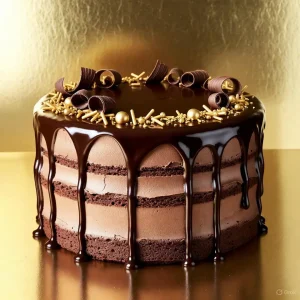 Chocolate Overload Birthday Cake